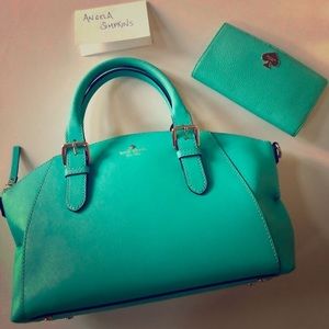 Kate Spade handbag and matching wallet